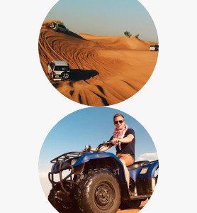 Quad Bike and Dune Bushing with Camel Ride, Sandboarding, VIP BBQ in Dubai picture 