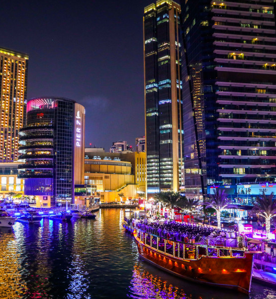 Falcon Oasis Dhow Dinner Cruise in Dubai Marina picture 1